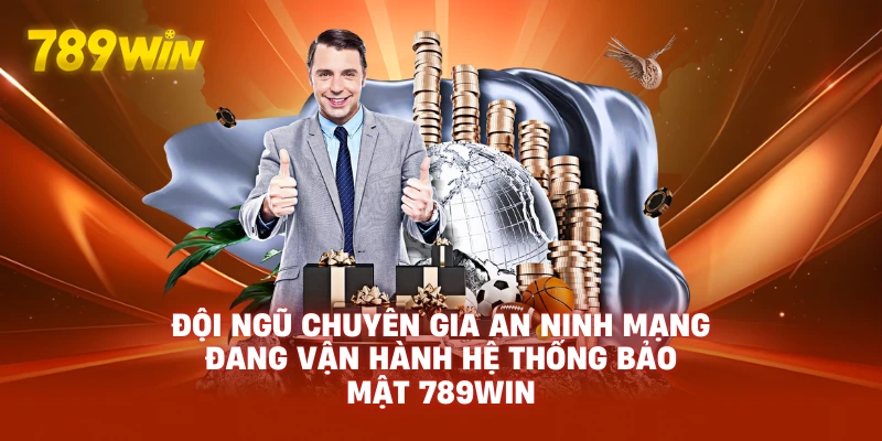Đội ngũ chuyên gia an ninh mạng đang vận hành hệ thống bảo mật 789WIN