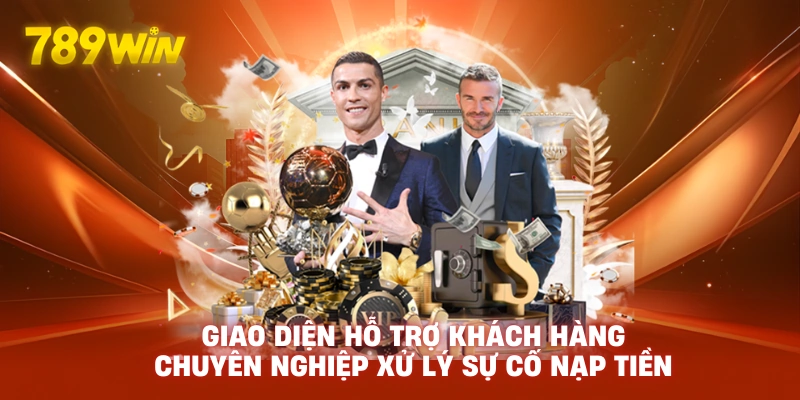 Giao diện hỗ trợ khách hàng chuyên nghiệp xử lý sự cố nạp tiền.
